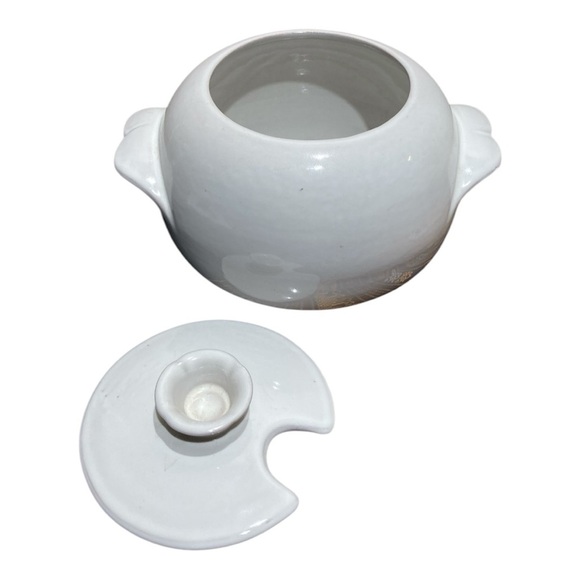 Vintage Mid Century Frankoma 4W Calif. Pottery Soup Tureen With Lid - Picture 2 of 3